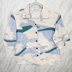 David Shepard Hawaii Patterned Shirt